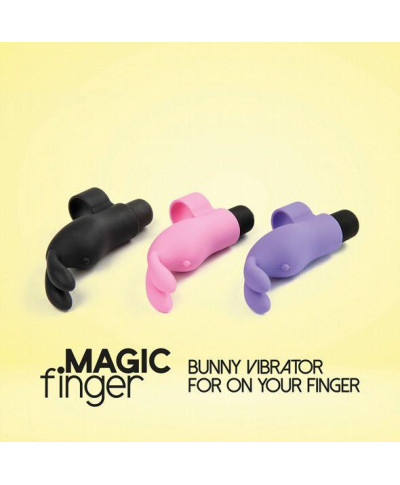 FeelzToys - Magic Finger Vibrator Paars Fioletowy