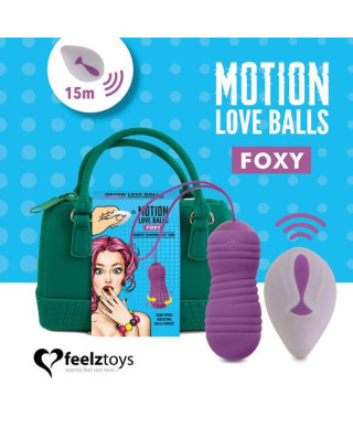 FeelzToys - Op afstand bestuurbare liefdesballen Foxy