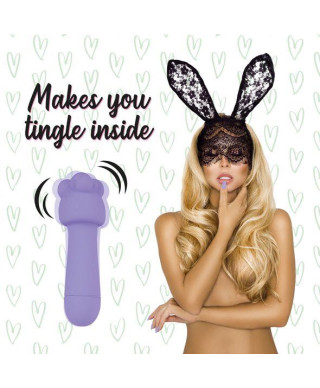 FeelzToys - Mister Bunny Massage Vibrator met 2 Dopjes Paars