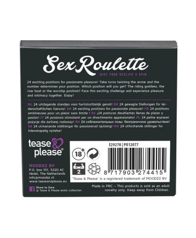 Gra erotyczna dla par ruletka pozycje seksualne