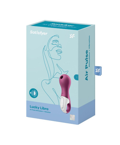 Wibrator masażer łechtaczki satisfyer lucky libra