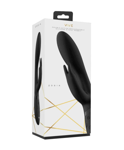 Wibrator-Zosia - Classic G-Spot Rabbit - Black