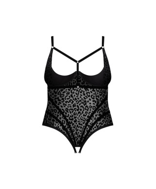 Erotyczne body otwarty krok obsessive jagueria 4xl