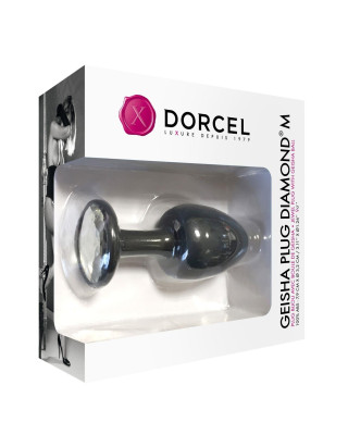 Plug ozdobny analny dorcel geisha diamond m 8cm