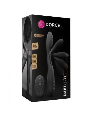 Wibrator masażer unisex dorcel multi joy 10 trybów