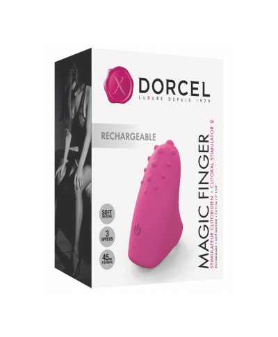 Wibrator na palec stymulator dorcel magic finger