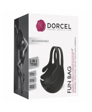 Wibrująca nakładka na jądra dorcel fun bag 9 tryb