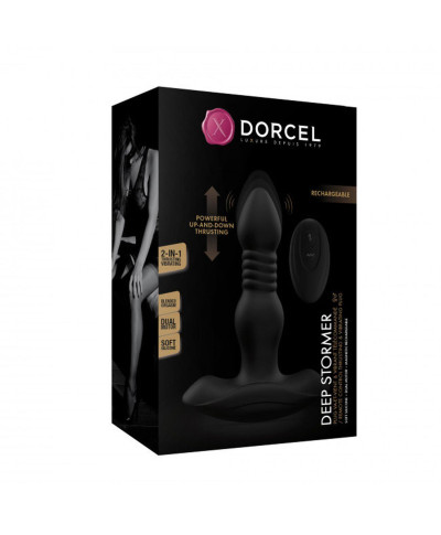 Pulsujący korek analny dorcel depp stormer 15cm