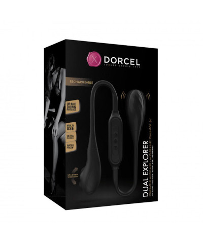 Dwustronny wibrator masażer dorcel dual explorer