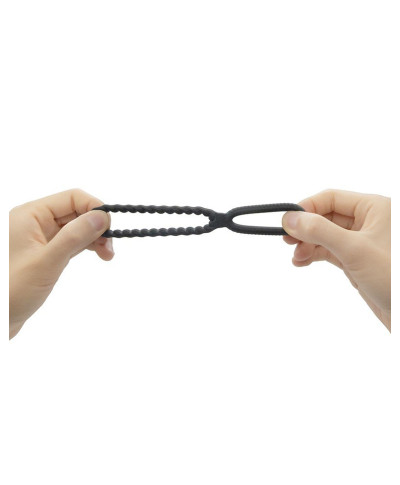 Pierścień na penis jądra podwójny dorcel dual ring