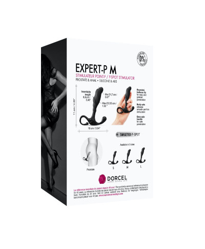 Masażer stymulator prostaty dorcel expert-p 11cm m