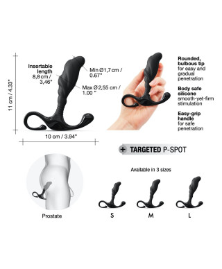 Masażer stymulator prostaty dorcel expert-p 11cm m