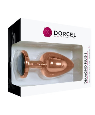 Ozdobny korek analny metal dorcel diamond plug 9cm