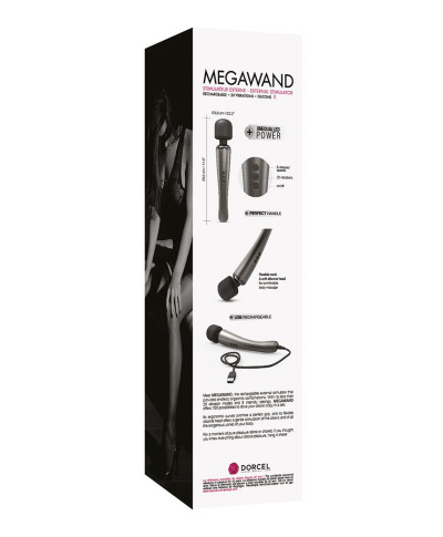 Stymulator łechtaczki dorcel megawand 20 trybów
