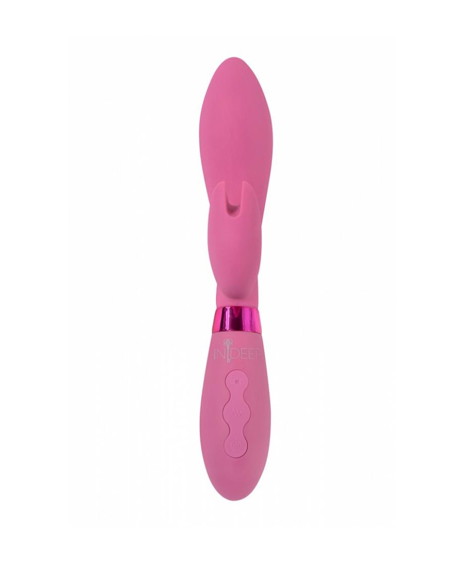 Wibrator-Rechargeable Vibrator Indeep Malena Magenta