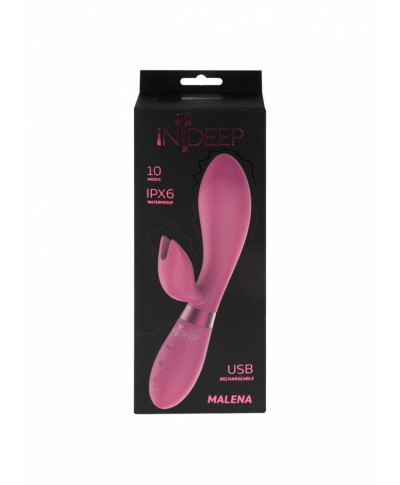 Wibrator-Rechargeable Vibrator Indeep Malena Magenta