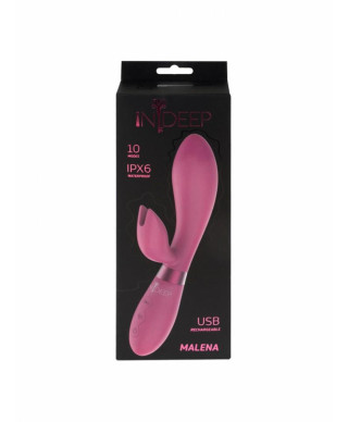 Wibrator-Rechargeable Vibrator Indeep Malena Magenta