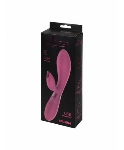 Wibrator-Rechargeable Vibrator Indeep Malena Magenta