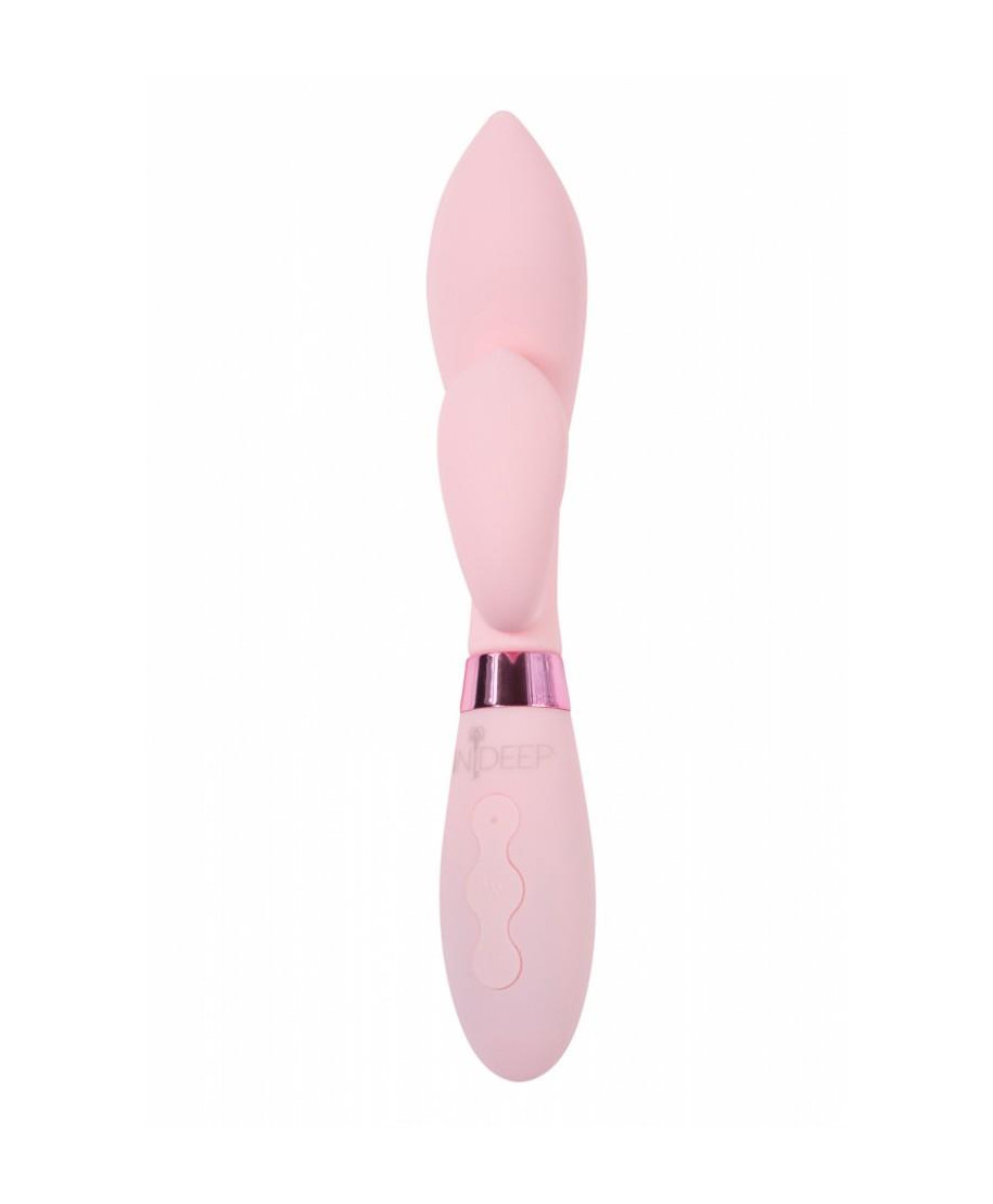 Wibrator-Rechargeable Vibrator Indeep Juna Pink