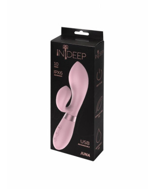 Wibrator-Rechargeable Vibrator Indeep Juna Pink