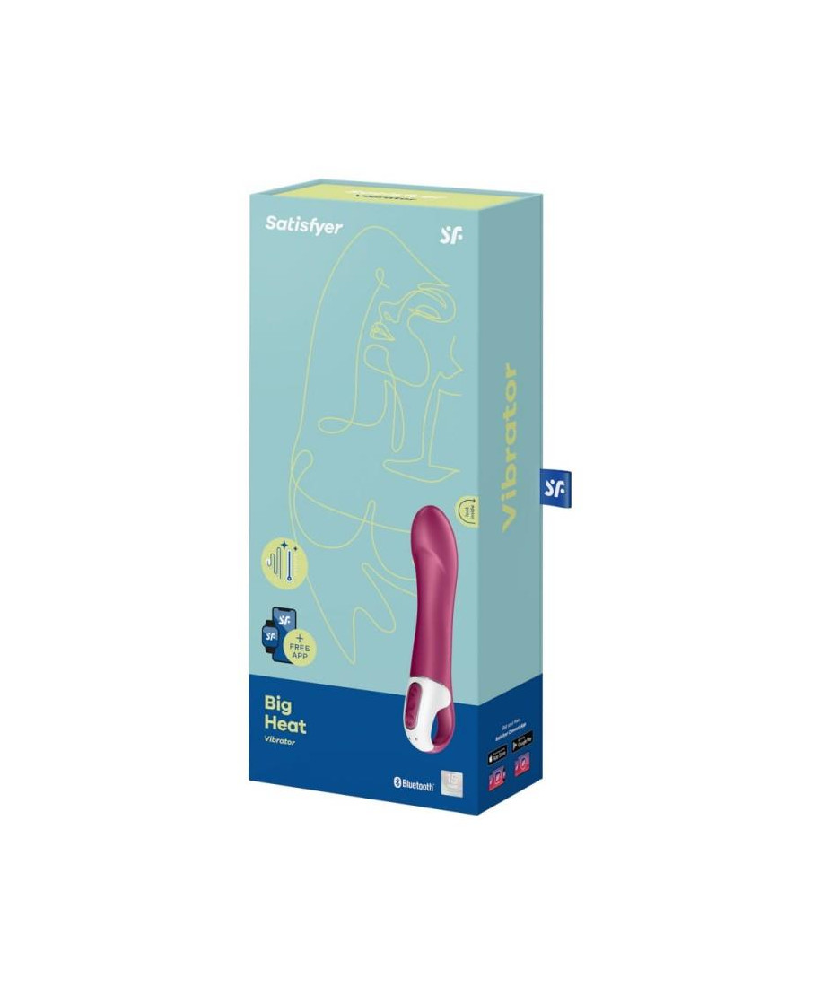 Wibrator podgrzewany punkt g satisfyer big heat