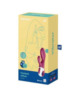 Wibrator króliczek ciepły satisfyer heated affair