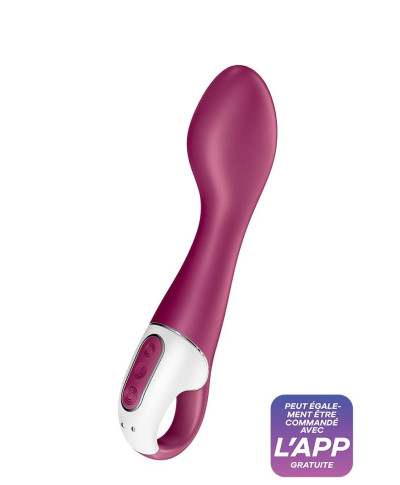 Wibrator do punktu g ogrzewany satisfyer hot spot