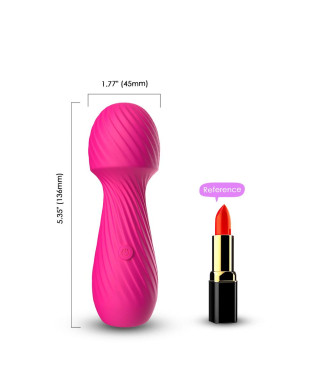 Masażer do łechtaczki ciała erotyczny 9 tryb 13 cm