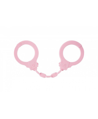 Kajdanki-Silicone Handcuffs Party Hard Suppression Pink