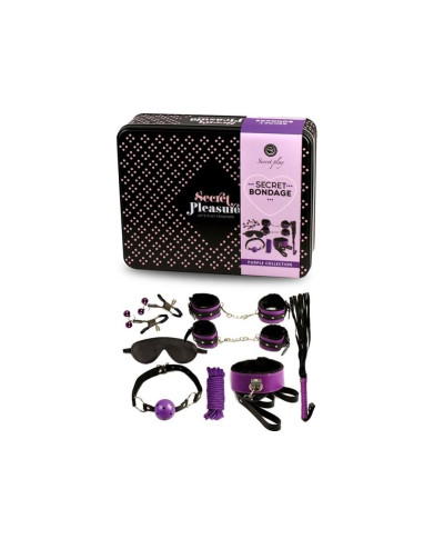 Secret Bondage - Set 8 pcs Purple Black