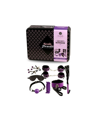 Secret Bondage - Set 8 pcs Purple Black