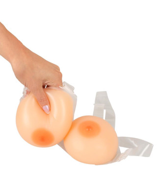 Strap-on Silicone Breasts