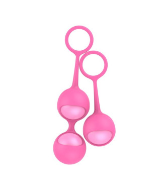 Kulki-Funballs Allison-Duo Kegel Balls Slicone Pink