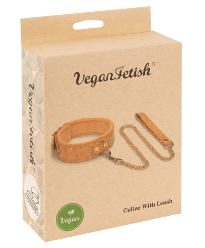 Collar plus Leash Vegan