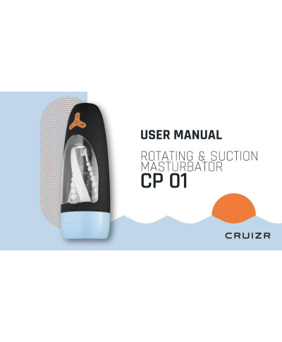 CRUIZR-CP01Rotating And Sucking Automatic Masturbator With Adapter