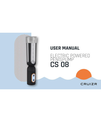 CRUIZR - CS08 Penis pump with sucking function