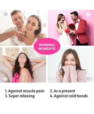 LoversPremium - Hot Massage Hearts 3 pcs