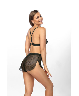 RONA SET BLACK SETCZARNY KOMPLET LXL