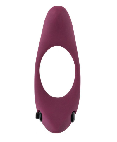 Pierścień-Erection Vibroring Pure Passion Lunar Wine Red