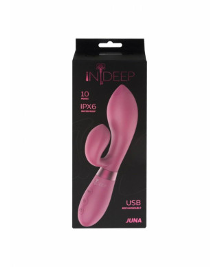 Wibrator-Rechargeable Vibrator Indeep Juna Magenta