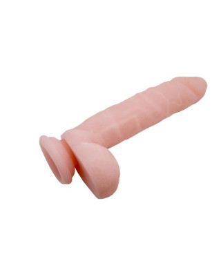 Realistyczne żylaste dildo z przyssawką 21 cm