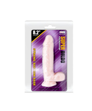 Realistyczne żylaste dildo z przyssawką 21 cm