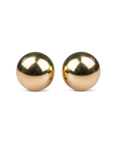 Gold ben wa balls - 25mm