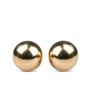 Gold ben wa balls - 25mm