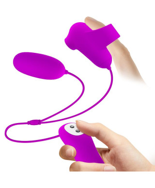 PRETTY LOVE - SUCTION VIBRO-BULLETS 12 vibration functions 12 sucking functions