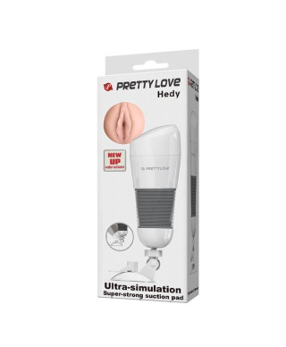 Masturbator PRETTY LOVE - Hedy Vibration Suction base