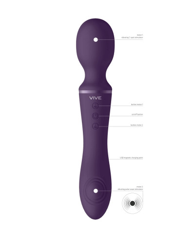 Enora - Wand Vibrator - Purple