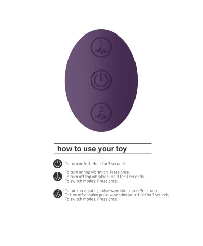 Enora - Wand Vibrator - Purple