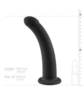 No-Parts - Parker Dildo 195 cm - Black