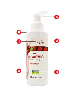 Olejek-ORGASMIC TOUCH STAWBERRY 150 ml